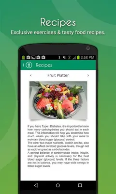 Diabetes Tracker android App screenshot 3